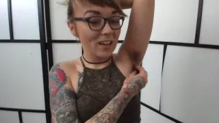 feliciafisher very hairy sweaty armpit dirtytalk