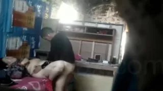 Chinese old man fucking and cumshot TWO TWICE
