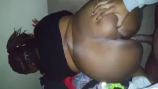 Big butt Step mom a mature ebony Milf rides Step son Big Black Cock