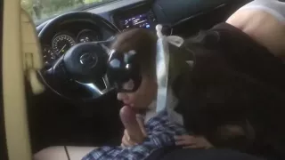 I drove a schoolgirl, she thanked me with her mouth and pussy - MaryVincXXX