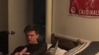 Sissy uses vibrating dildo and gets it stuck in her butt!