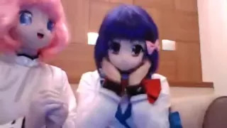 2 kigurumi bondage (no sound)