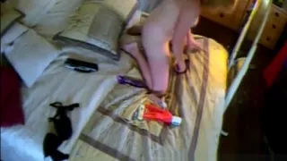 My mom caught by hidden cam. Great masturbation