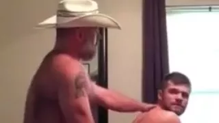 Cowboy Daddy Fucks Slutty Son