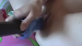 Kitty Kim - My Blue Dildo