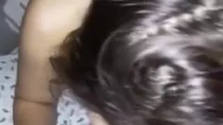 Blowjob by hot girl in glasses.