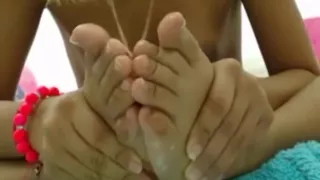 Dominican Naked Toe Worship
