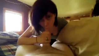 Hot Goth Girl Creampie
