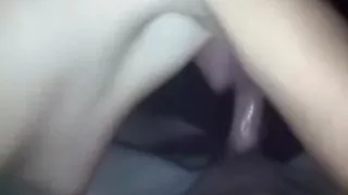 One of my ex's giving me a sloppy deepthroat to the base of my 11 inch cock