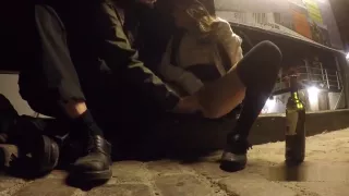 LN's#41 Nyhavn Copenhagen Fingering my little shy babe at the waterfront