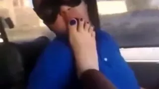 Mistress Lamis-The beautiful Egyptian Goddess with her feet slave