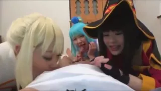 Konosuba Cosplay: Aqua, Megumin, and Darkness