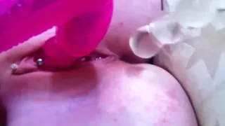 Young Girl Fucks Herself With A Big Toy