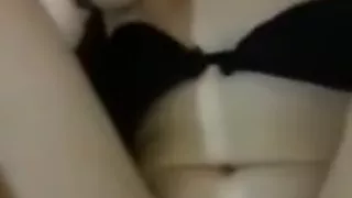 Indian Wife spanked and fucked on bed.