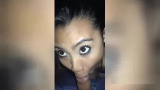 Pretty Asian Girl Giving Me A Blowjob