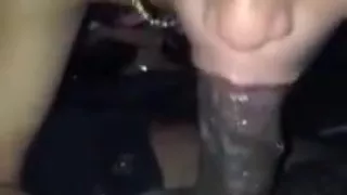 She Really Wanted To Get In The Club For Free - Ebony Sloppy Toppy