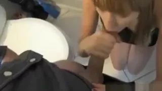 Blowjob after leaving