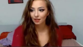 Sexy exhales on webcam