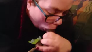 White BBW sucks on BBC (no nut)