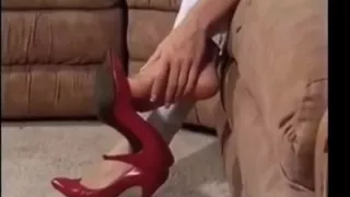 Amateursex, Fetischsex, Fuss Fetisch, Fersen, High Heels, Solo