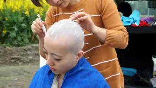 Chinese Girl Headshave