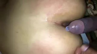 Listen to her cry cause my dick wouldn’t fit into her butt