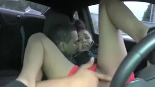 Sexy LightSkin FUCKED In The Car