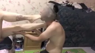 Chinese Femdom Ass Licking 2