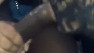 Masked Ebony BBW sucking BBC sloppy hard fast proper UK !!!!**** PART 2