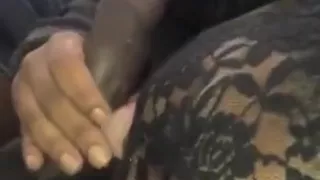 Masked Ebony BBW sucking BBC sloppy hard fast proper!!!!**** PART 1