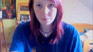 Redhead Hottie Nerd Shows Off Her Body