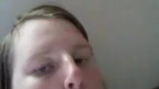 Bbw fucks all 3 holes with huge dildo plus ass to mouth