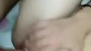 Greek slut fucked in both holes