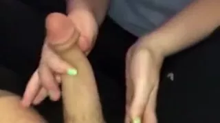 Ball rubs with Emily Part 1