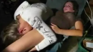 Drunk Girls let us watch them lick Pussy at home Party