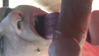 Born to Suck cock! She can never get enough.