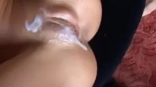 RARE amateur blonde gangbang cumshots clip