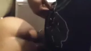 Backshots in the Bathroom...She just keeps cummin