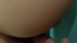 Teen Gives A Quick Blowjob Before Her Boyfriend Fucks Her