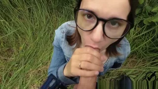 Outdoor Doggy and Blowjob