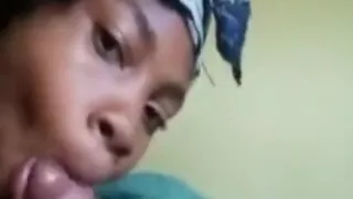 Big tit girlfriend wakes up boyfriend