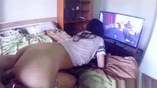 You can watch TV, I can fuck you from behind