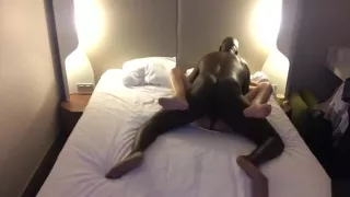 First time big black cock makes her scream