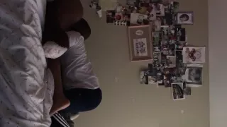 Black guy filming his sexual encounter with a black booty