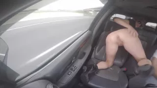 Milf Public Highway Tight Pussy Show