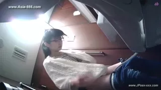 peeping Korean restaurant toilet.15