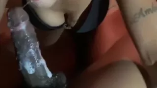 Slobbering on my mans bbc