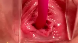 Pussy toying solo beauty in close up Part 01