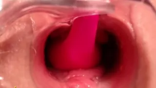 Pussy toying solo beauty in close up Part 02