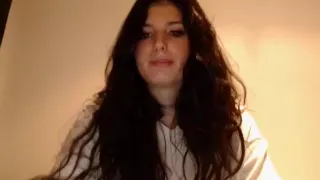 Sexy Brunette Babe In Lingerie And Stockings Toys Pussy Part 07